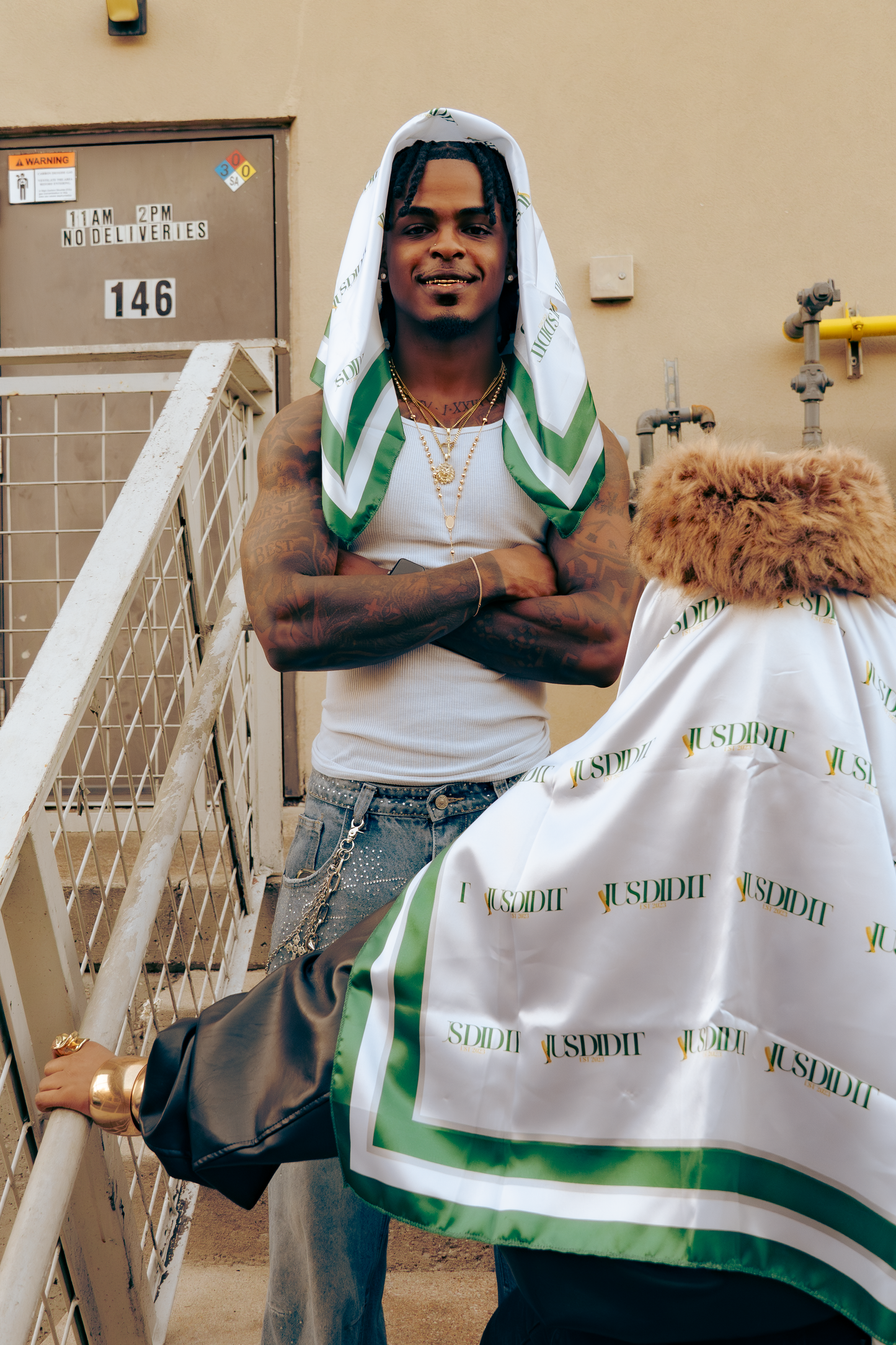 JusDidIt Satin Scarf